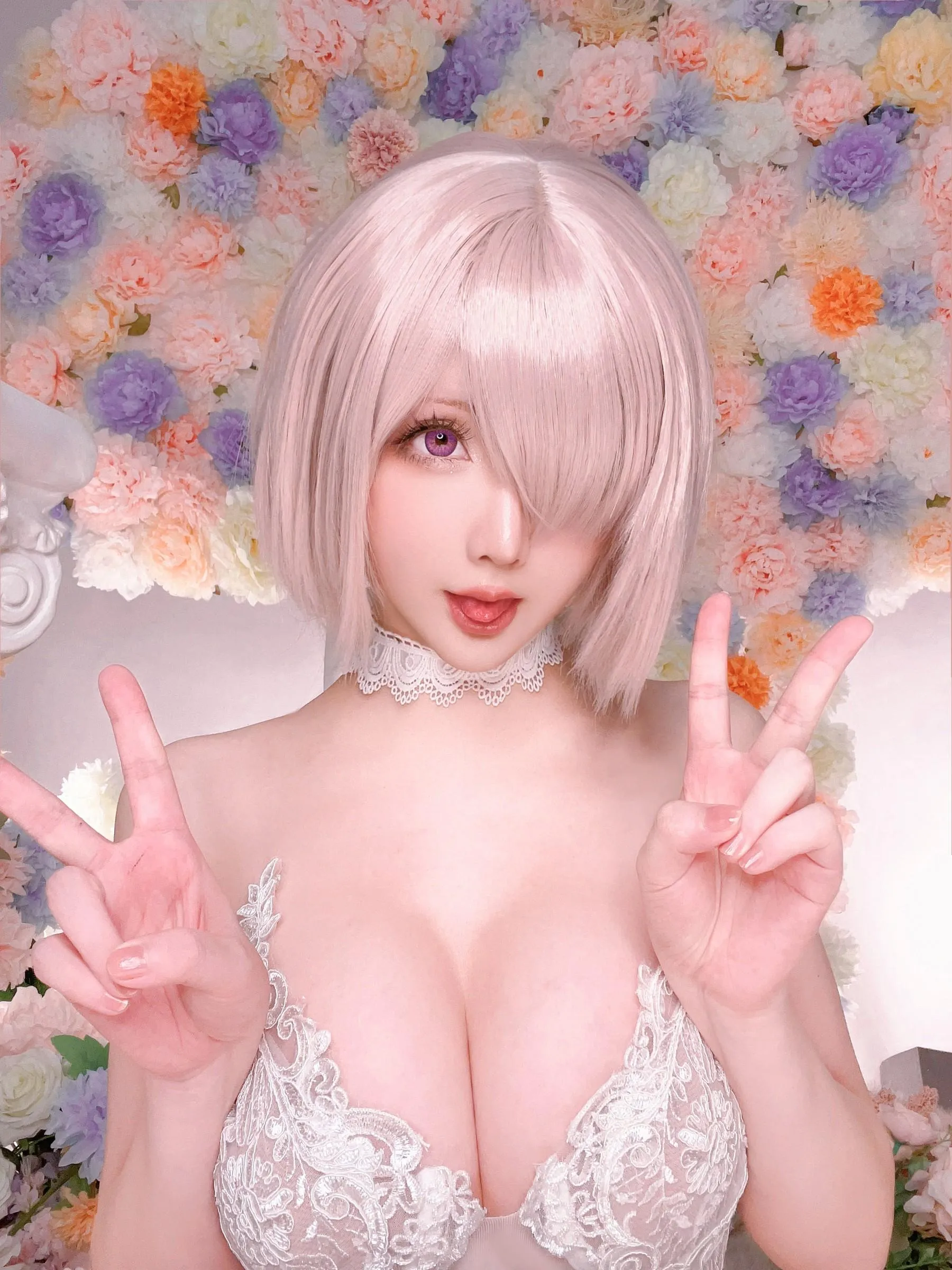 星之迟迟 – NO.141 FGO-玛修同人婚纱 [79P]插图7